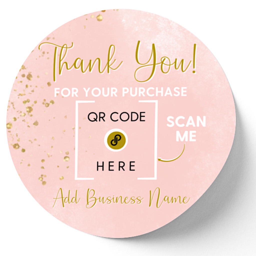 Custom Qr Code Sticker